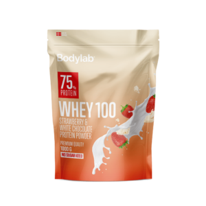 Bodylab Whey 100 (1 kg) - Strawberry White Chocolate