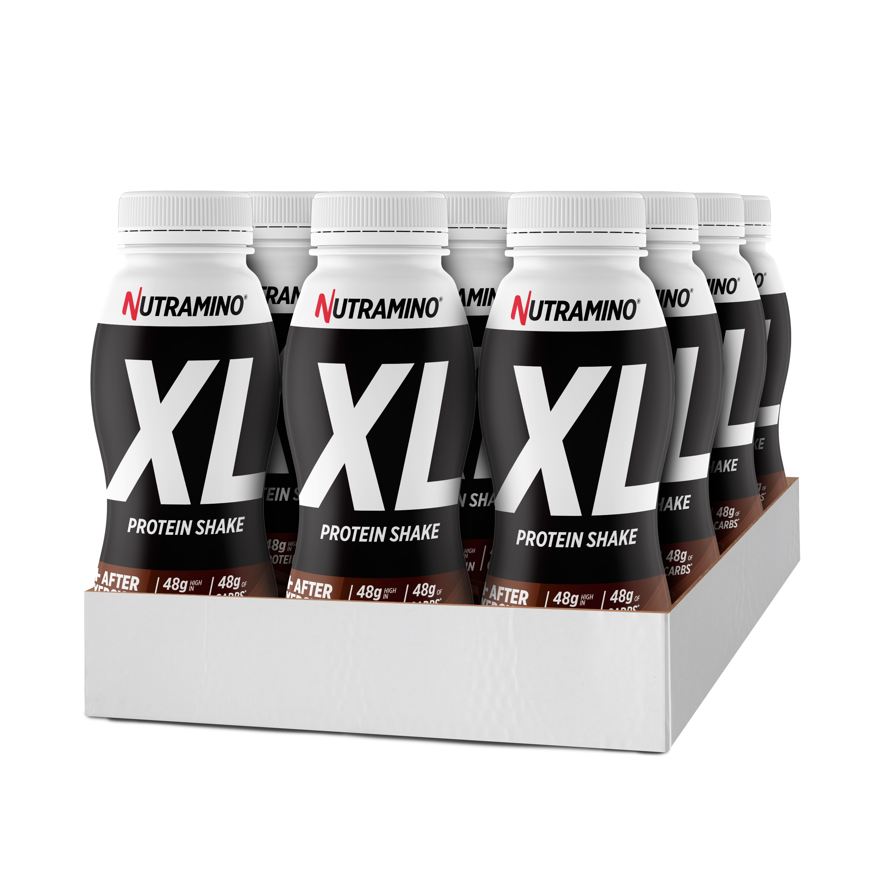 Nutramino XL Protein Shake - Chocolate (12x 475ml)