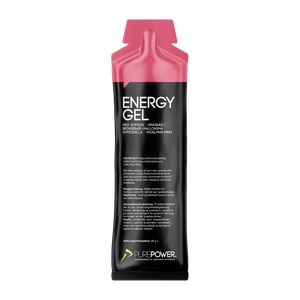 PurePower EnergyGel Hindbær Koffein - 60 g