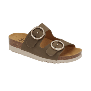 Scholl Malibu 2 Straps Oliven