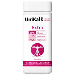 UniKalk Extra med D-vitamin og magnesium - 160 tabl.