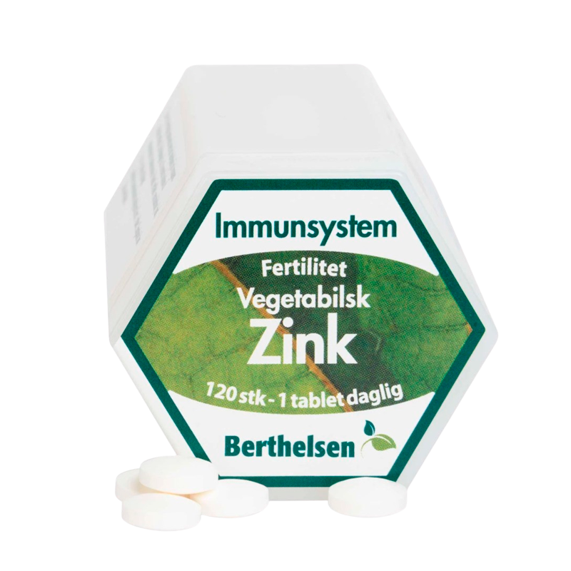 Berthelsen Zink 15 mg (120 tab)