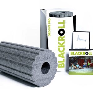 Blackroll Foam Roller Groove Pro Grå 30cm