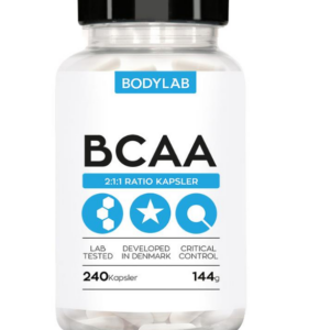 Bodylab BCAA kapsler (240 stk)