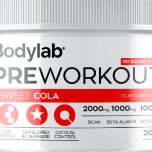 Bodylab Pre Workout Sweet Cola, 200 g.