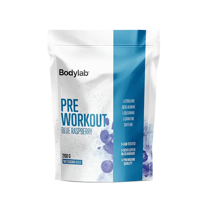 Bodylab Pre Workout - blue raspberry, 200g