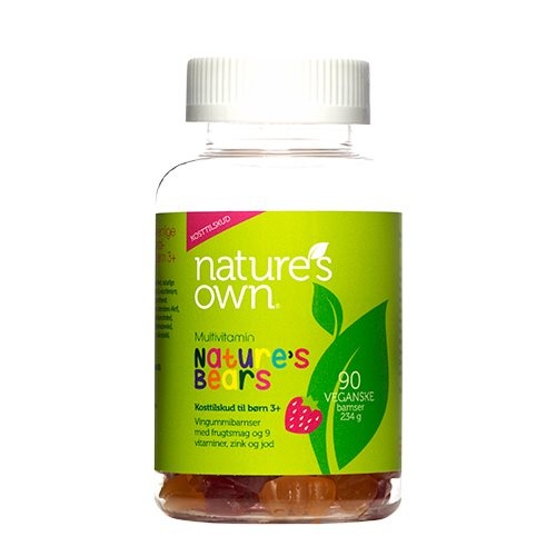 Natures Own Multivitaminer Nature´s Bear, 90stk