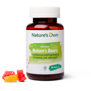 Natures Own Nature's Bears Multivitaminer til børn 3+ (90 stk)