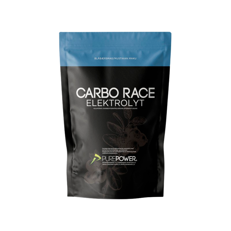 PurePower Carbo Race Electrolyte Blueberry (1 kg)