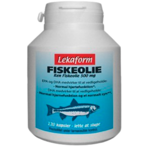 Lekaform Fiskeolie (120 kaps)