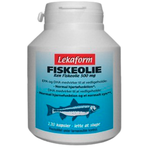 Lekaform Fiskeolie (120 kaps)