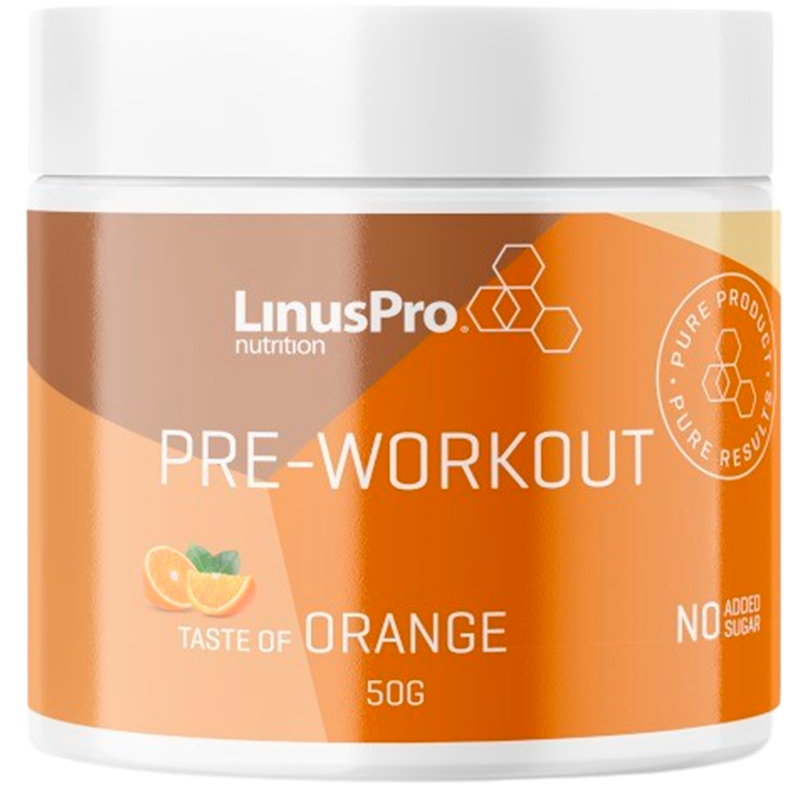 LinusPro Pre-workout Appelsin (50 g)