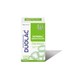 Duolac Normal+ Immunforsvar - 40 tyggetabl.