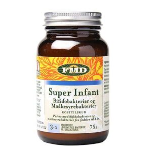 UdoÂ´s Choice mælkesyrebakterie Super infant 0 - 4 år, 75g.