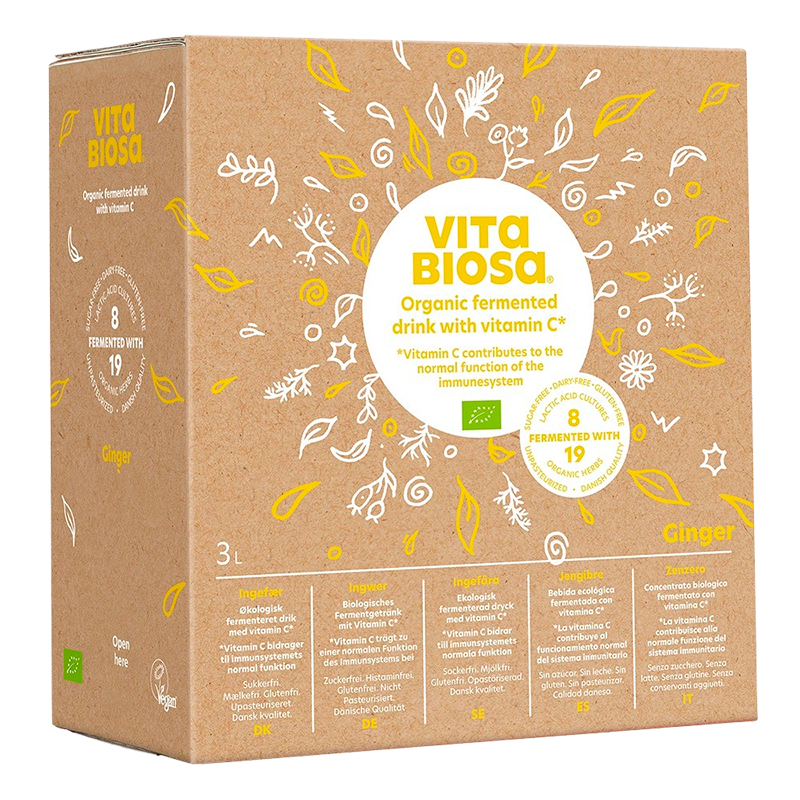 Vita Biosa Ingefær Ø bag-in-box (3 liter)