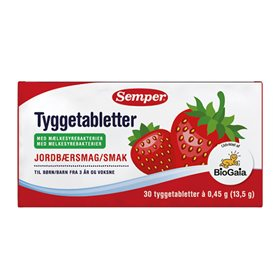 Semper BioGaia tyggetabletter • 30 stk