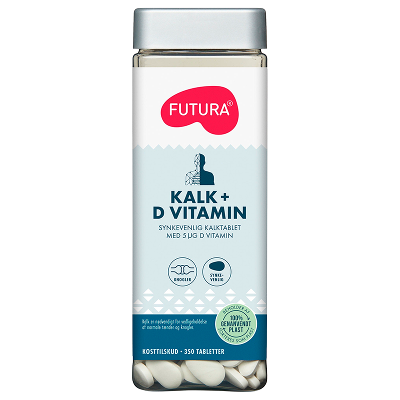 Futura Kalk + D-Vitamin (350 stk)