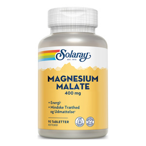 Solaray Magnesium Malate - 90 tabl.