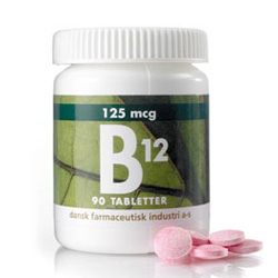 B12 125 mcg 90 tab