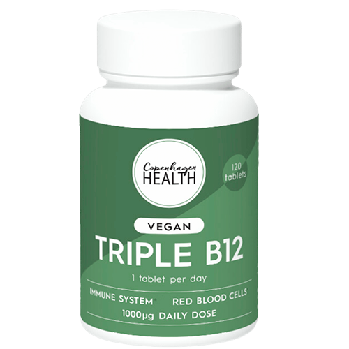 Copenhagen Health Triple B12 Vegan (120 tabl)