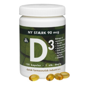 D-vitamin 90 mcg 120tab