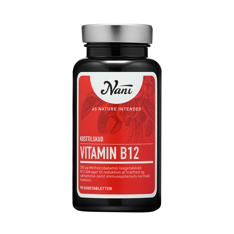 Nani Food State B12 Vitamin (90 kapsler)