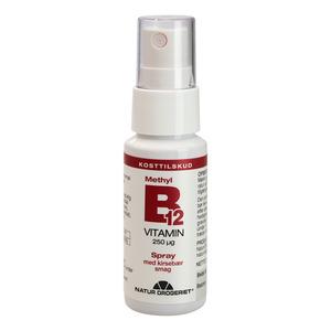 Natur-Drogeriet B12-vitamin Spray 250 Âµg - 25 ml.