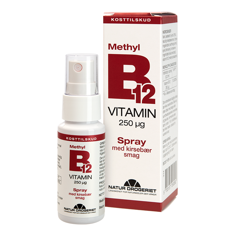 Natur Drogeriet Methyl B12-vitamin spray (25 ml)