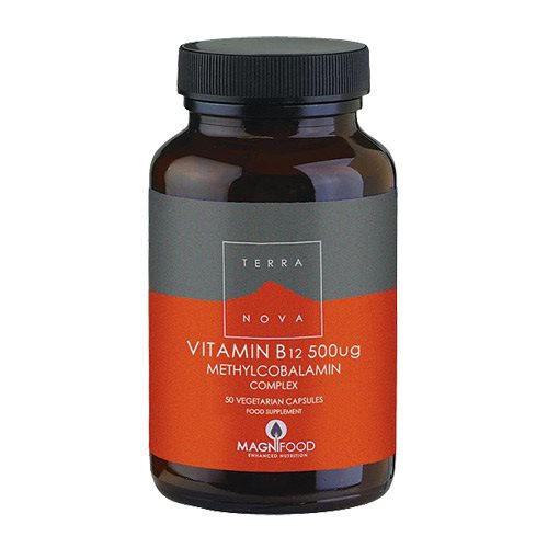 Terranova Vitamin B12 500 mcg (50 kap)