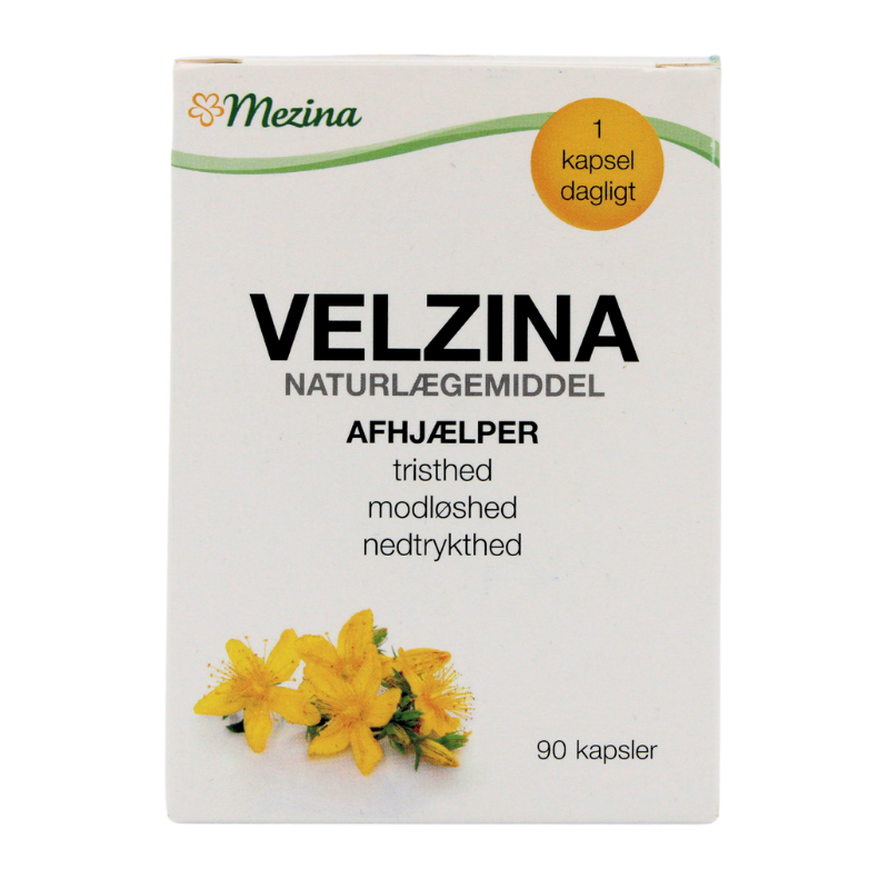 Velzina Hypericum 231-333 mg (90 kapsler)