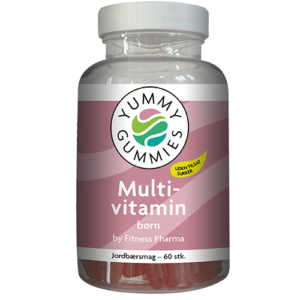 Fitness Pharma Yummy Gummies Multivitamin Børn (60 stk)