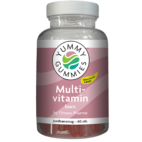 Fitness Pharma Yummy Gummies Multivitamin Børn (60 stk)