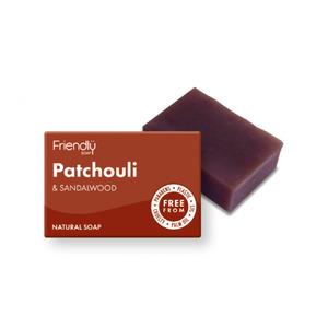 Friendly sæbebar patchouli/sandalwood - 95 g