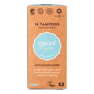 Ginger Organic Tampon Super - 14 stk