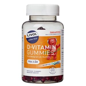 Livol D-vitamin - 75 gum - Livol