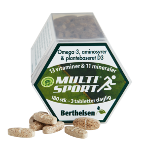 Berthelsen Naturprodukter Vegan Multisport (180 tabl)