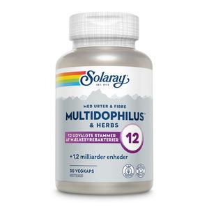 Solaray Multidophilus & Herbs - 30 kaps.