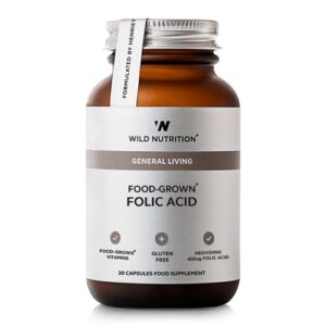 Wild Nutrition Food-Grown Folinsyre (30 kaps)