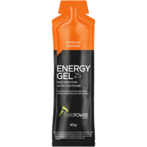 PurePower Energy Gel Koffein Appelsin (40 g)