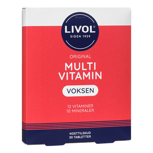 Livol Multivitamin Voksen - 30 tabl.