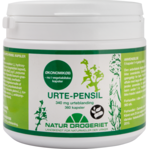 ND Urte-pensil 340 mg 360 kapsler -